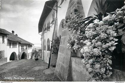 Switzerland Erlach (Cerlier) Partie beim Schloss