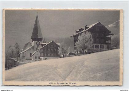 SAANEN (BE) Im Winter - Ed. C.P.N. 9785