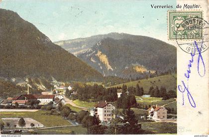 MOUTIER (BE) Verreries - Ed. PVKZ 5456