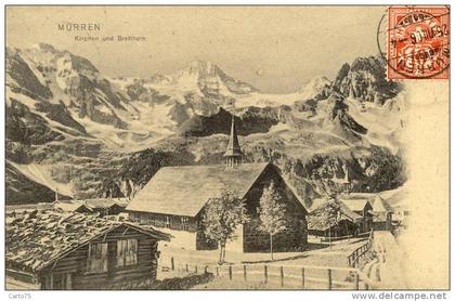 SUISSE - Murren - Eglise