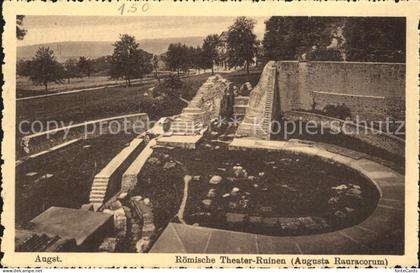 12042454 Augst Roemische Theater Ruinen Augst