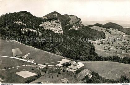 13114666 Eptingen Berghaus Oberboelchen Alpenpanorama Fliegeraufnahme Eptingen