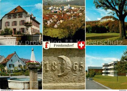 13158148 Frenkendorf Brunnen Stadtblick Teilansichten