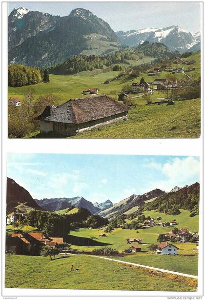 suisse  :  LES  SCIERNES  D ' ALBEUVE  haute  gruyère