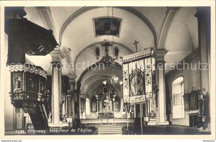 11757087 Charmey Eglise Interieur Charmey (Gruyere)