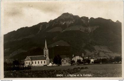 Broc - L Eglise et le College