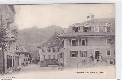 Charmey,  Hôtel de l'Etoile en 1907, animation