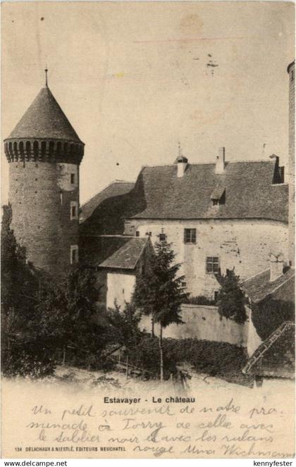 Estavayer - Le chateau