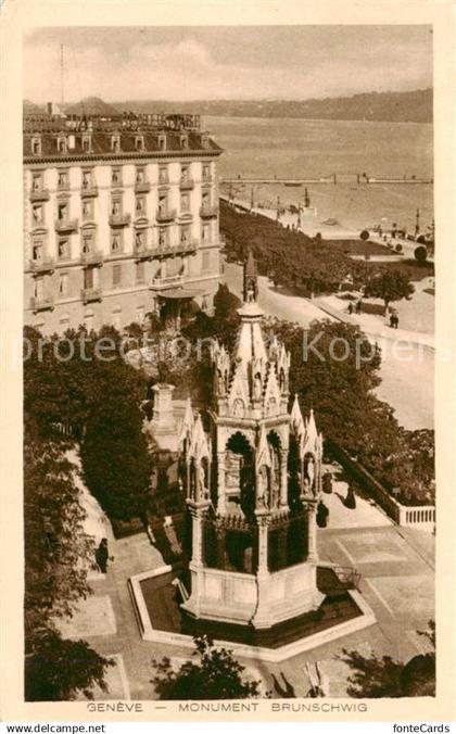 13828502 Geneve GE Monument Brunschwig Geneve GE