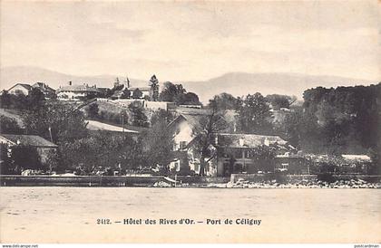 Suisse - CÉLIGNY (GE) Hôtel des Rives d'Or - Port - Ed. Chiffele & Cie