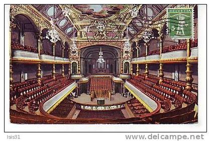 Suisse - RF5583 - Genève - Intérieur du Victoria Hall - état