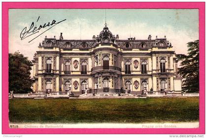 Pregny - Château de Rothschild - PHOTOTYPIE & Co 8719 - 1908 - Couleurs