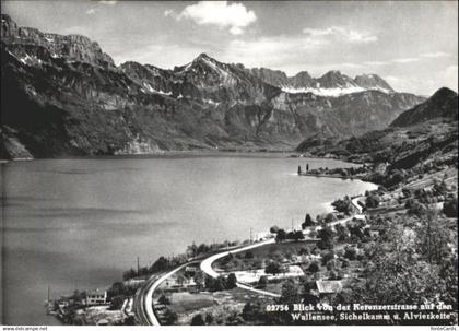 10792803 Filzbach Filzbach Kerenzerstrasse Wallensee Sichelkamm *