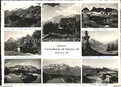 11631760 Haslen GL Kurhaus Tannenberg Bergsee Alpenpanorama