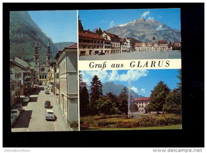 GLARUS Glaris : gruss  ( auto VW Volkswagen Käffer beetle )