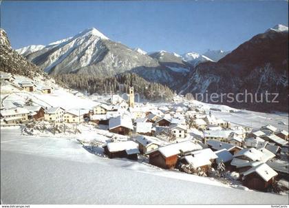 11712945 Alvaneu Dorf mit Muchetta und Piz Uertsch Alvaneu Dorf