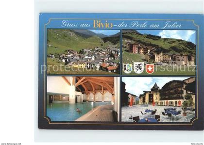 11915929 Bivio Hallenbad Strassenansicht  Bivio