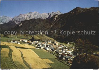 12269547 Ardez Panorama Engadin Alpen Ardez