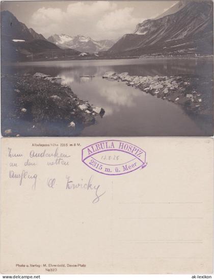 Bergün/Bravuogn Albulapass mit Hütte