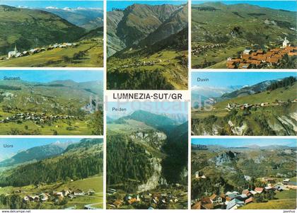 Lumnezia Sut - Camuns - Surcasti - Uors - Pitasch - Peiden - Tersnaus - Duvin - Uors - multiview - Switzerland - unused