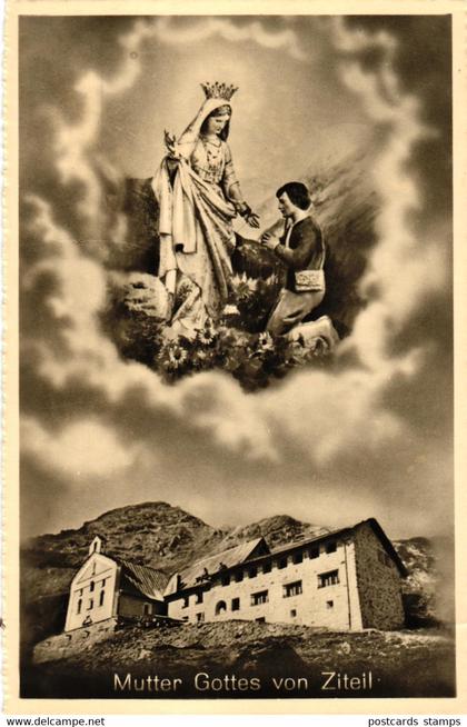 Ziteil, "Mutter Gottes von Ziteil", 1954 in Cunter versandt