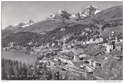 Suisse - Saint Moritz -  Panorama - Gare de Chemin de Fer