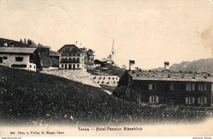 Tenna, Hotel-Pension "Alpenblick", 1909