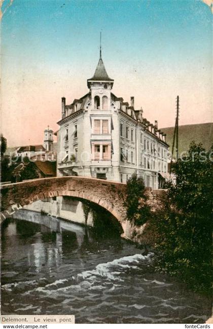 13802245 Delemont Vieux pont Delemont