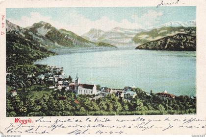 SUISSE WEGGIS LAC DES QUATRE CANTONS