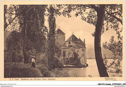 AEHP3-0253- SUISSE - CHÂTEAU DE CHILLON - LAC LEMAN