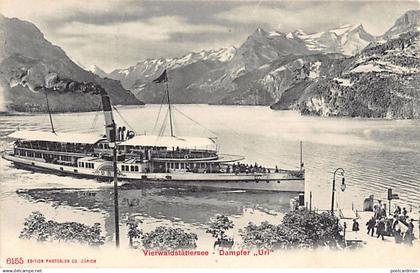 LUZERN - Vierwaldstättersee - Dampfer Uri - Verlag Photoglob 6155