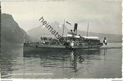 Salondampfer Gallia - Fahrgastschiff - Vierwaldstättersee - Verlag Photo Bürgi Vitznau