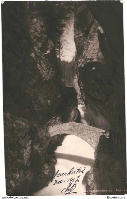 CPA Carte postale Suisse Gorges de l'Areuse  1917 VM67270