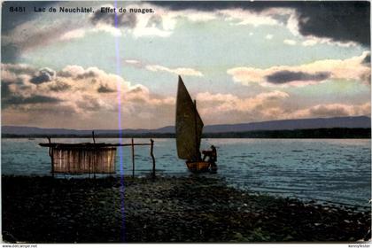 Lac de Neuchatel - Effet de nuages