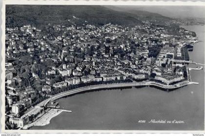 Neuchatel NE Neuchatel Fliegeraufnahme *