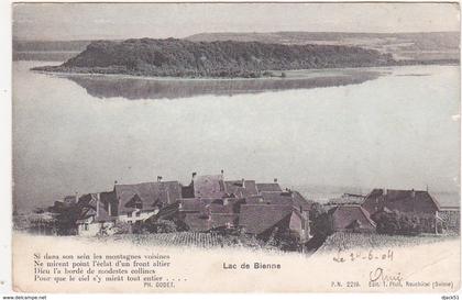 Suisse / Lac de Brienz - 1904 - Carte précurseur