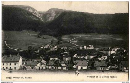 Villeret et la Combe Grede