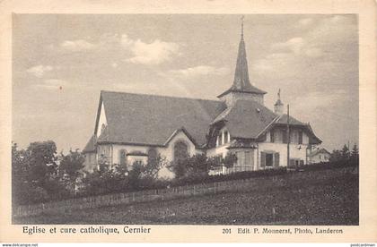 Suisse - Cernier (NE) - Eglise et cure catholique - Ed. P. Monnerat 201