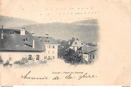 Suisse - Couvet (NE) - Place du marché - Ed. inconnu