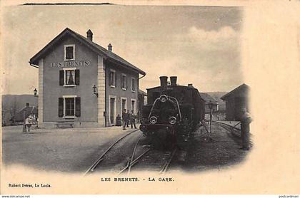 LES BRENETS (NE) - La Gare Locomotive - Ed. Robert.