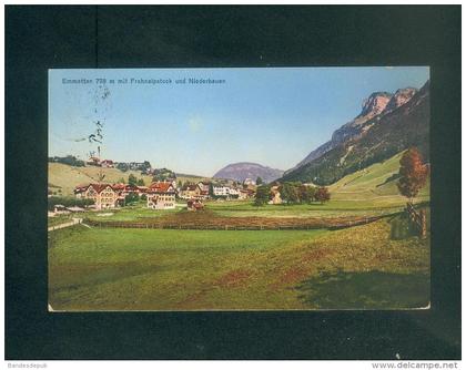 Suisse NW - Emmetten mit Frohnalpstock und Niederbauen ( Ed. Goetz)