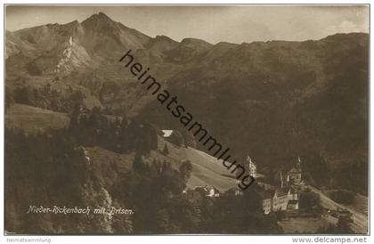 Niederrickenbach mit Briesen - Postkartenverlag Karl Engelberger Stans 20er Jahre