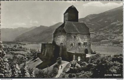 10570036 Sargans Schloss Sargans  ungelaufen ca. 1955 Sargans