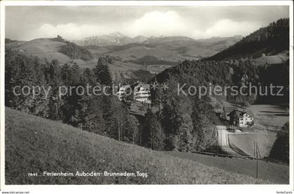 12015839 Brunnadern SG Ferienheim Auboden Fernsicht Panorama Brunnadern