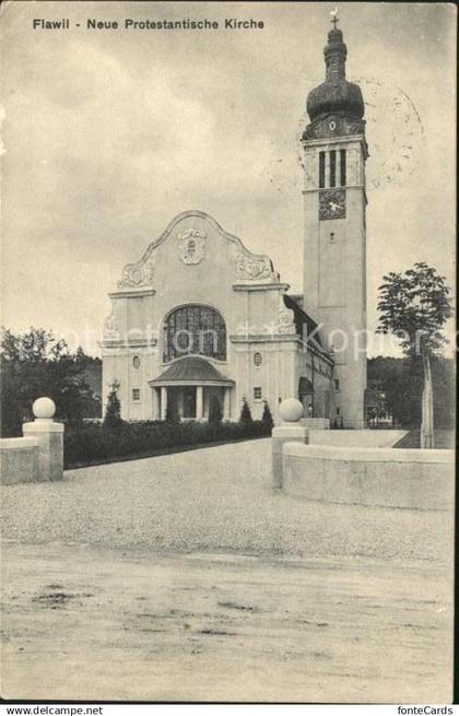 12018526 Flawil Neue Protestantische Kirche Flawil