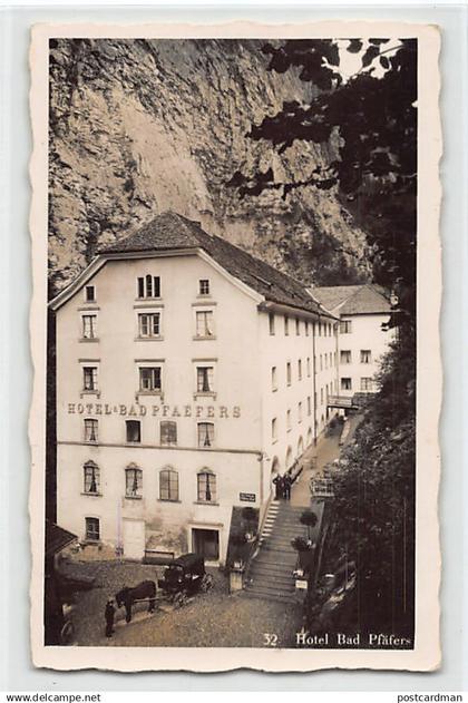 Schweiz - PFÄFERS (SG) Hotel Bad Pfäfers - Verlag E. Fetzer