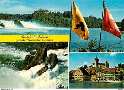 Suisse - SH Schaffhouse - Rheinfall - Chutes du Rhin - Rheinfall bei Neuhausen - Multivues - CPM - Carte Neuve - Voir Sc