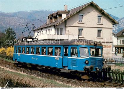 13628259 Oensingen Elektr Triebwagen der Balsthal-Bahn OeBB Oensingen
