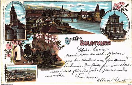 Carte postale ancienne de SOLEURE (SOLOTHURN)