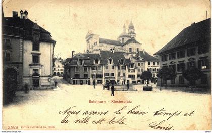 Carte postale ancienne de SOLOTHURN (SOLEURE)